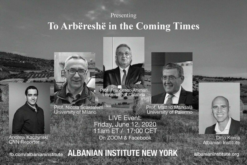 To Arbëreshë in the Coming Times